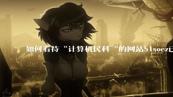 如何看待“计算机民科“的网站51soez已关站维护一周？